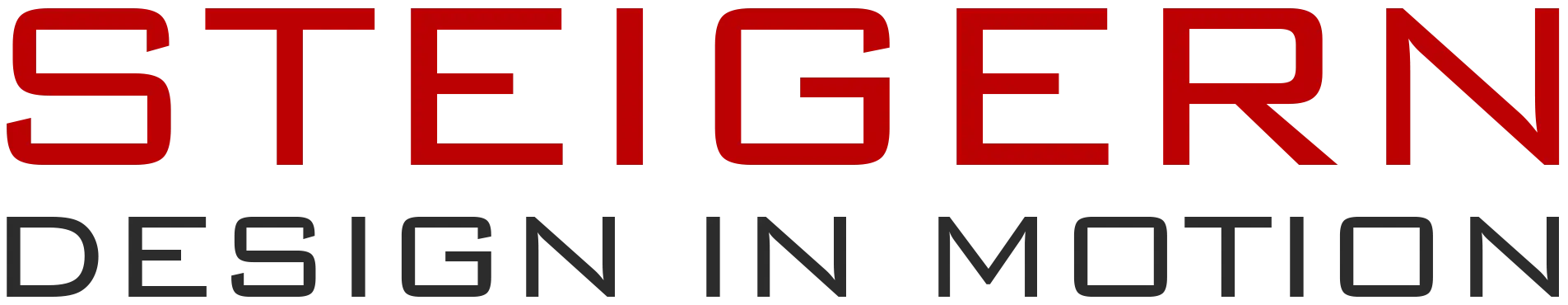 Logo STEIGERN Design In Motion